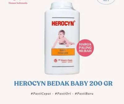 HEROCYN Bedak Kulit Untuk Biang Keringat Gatal & Alergi 85 gram / 150 gram