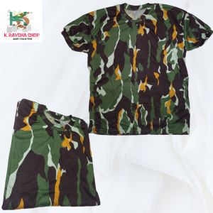 Kaos Loreng Dryfit TNI Camo Malvinas Lengan Pendek