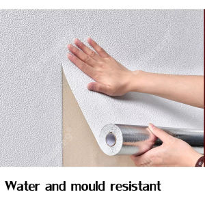 3D wallpaper sticker waterproof 50*280cm stereo WallPaper Foam Bricks WallPaper Tiles self-adhesive wallpaper bedroom wall stickers living room dormitory stickers Background Wall Sticker cement design for wall ceiling bedroom roof wall papers Roof deco
