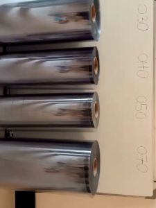 Plastik Mika Kaku Rigid PVC Bening Tebal 050mm Lebar 60cm Kotak Seserahan Hantaran Ecer Meteran