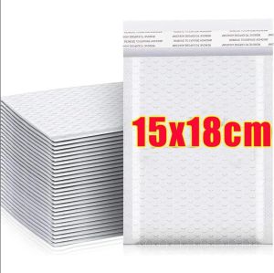 【Swan Home】100Pcs Plastic Bubble Envelopes Bag Waterproof Foam Adhesive Self Seal Packing Bag Mailers Shipping Envelope Storage Organizer