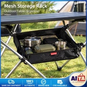 Camping Table Net Bag Accessory Hanging Net Bag Camping Storage Net Bag Good Air Permeability Lightweight Construction