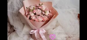 Kenya Rose Bouquet Perfect Match - Pinky Sweetness