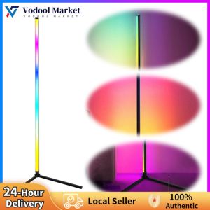 【Vodool】 RGB Ambience Light App & Remote Control Smart Modern Floor Lamp for Gaming Room