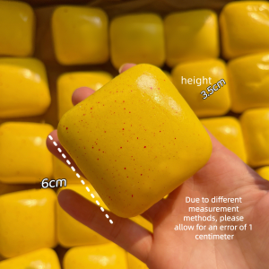 Wet Squishy Simulated Square Bread Toast Toy Slow Rising Soft Sensory Fidget Stress Relief Squeeze Decompression Toy