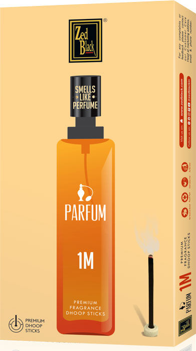 Zed Black Parfum 1M Premium Fragrance Incense Sticks (pack of