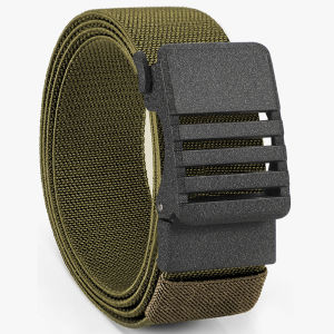 2026 Hot Sale [ Shipped from China ] New foreign trade automatic buckle elastic tactical belt   Versatile and breathable mens belts available from manufacturer in stock beltB3