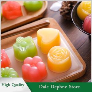 [Dale Dephne] แม่พิมพ์ซิลิโคนสบู่8หลุมหลายรูปทรงสำหรับทำสบู่ขนมเยลลี่ขนมช็อคโกแลตแบบทำมือของขวัญทำด้วยมือ