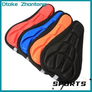 Dtake เบาะ3D นุ่มสำหรับขี่จักรยาน MTB ที่คลุมเบาะรองนั่งจักรยานฟองน้ำโฟมเบาะอานม้าสบายอุปกรณ์จักรยาน