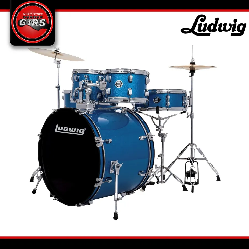 Ludwig accent series complete 2024 drum set