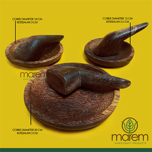 COBECK COWEK ULEKAN KAYU AREN HITAM FOODGRADE