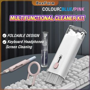 B.F. Computer Keyboard Cleaner Brush Kit Earphone Cleaning Pen Keyboard Cleaning Tools
