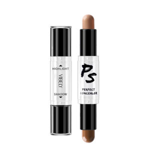 【COD】Face Stick Double Head Highlighter & Contour Stick Pena Kontur Kepala Ganda Pena Kontur Tahan Air Tahan Keringat Pena Kontur Sorotan Tongkat Kontur Pencerah-💞Margot