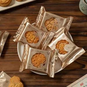 Pastry Packaging Sealing Bag Transparent Mooncake Yolk Crisp Display Container Pouch 50g 2026 Beg Pembungkusan Kuih Bulan Pastri Lutsinar Makanan Manis Kedap Udara Premium Quality #2814