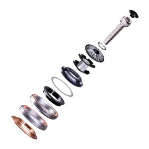 2026 Gateshark GS-U-I11/8 IS42 1-1/8“ Integrated Threadless Headset for Racing BMX Bike Parts Stack Height 9.4mm30mm Crown Race