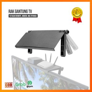 Rak Atas TV / Monitor Tatakan Set Top Box Remote Modem wifi DLL