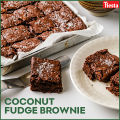 Fiesta Desiccated Coconut Shreds 150g - Pack of 4   Unsweetened, Finely Shredded, Ideal for Desserts, Baking, Cooking,. 