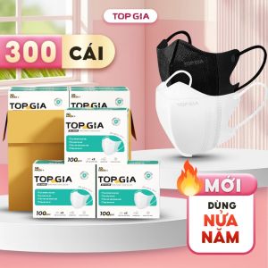 Khẩu Trang 5D TOPGIA 3 Lớp 20 Cao Cấp – Thoáng Khí Kháng Khuẩn Chống Bụi Mịn