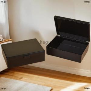 [COD] hegu New Transparent Plastic Storage Box Photocards Small Card Storage Box Desk Organizer Box Classification Box Stationery