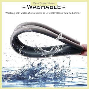 PureZone 93cm under Door Draft Guard Stopper Reduce Noise Door Bottom Sealing Strip