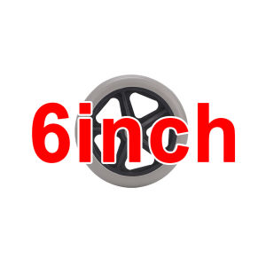 Roda Depan Kursi Roda Lansia 8 Inch 20 Cm 6Inch Roda Kursi Roda Wheelchair