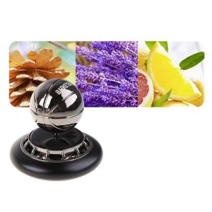 Quả Bóng Tự Xoay Năng Lượng Mặt Trời Khử Mùi Taplo Bàn Làm Việc Sang Trọng Tặng Kèm Sáp Thơm