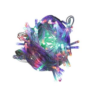 CREATIVE PAVILION 220V Ánh sáng thần tiên 10 triệu 100 đèn LED Dây trang trí Ngoài trời Lấp lánh Đèn dây trang trí tiệc Trang chủ