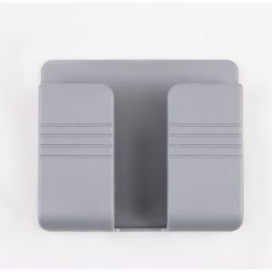 Wall Fixed Mounted Holder Mobile Phone Holder Charging Stand Pylon 3M Paste Socket Hook Hanger Storage box 手机遥控器收纳墙壁置物架