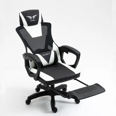 ghế gaming ghế gaming công thái học Có bàn đạp chân tiện lợi êm ái và thoải mái Lưng ghế có thể ngả 145°ghế