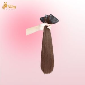 🔥 Kẹp Tóc Giả Dài Thẳng Bảng To KT01 – Tóc Giả Nữ Dài Suôn Mượt Dễ Kẹp Siêu Tự Nhiên Sợi Tơ Nhân Tạo Cao Cấp – Biến H