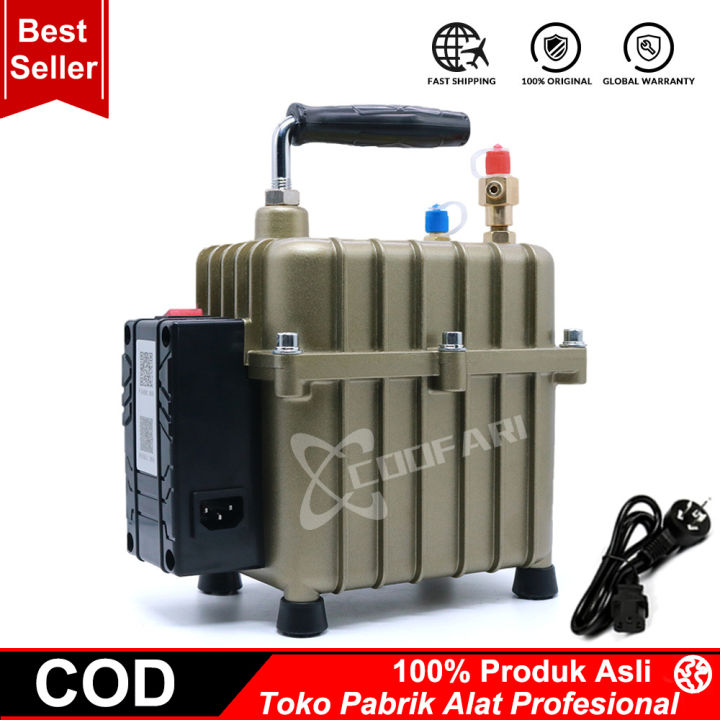 Alat Kerja Vakum 2 in 1 Vacum Pump AC Mobil 3 PK Ruang Tes Bocor 28L Pompa Vakum AC