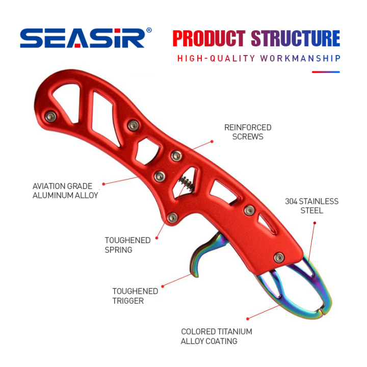 SEASIR%20Fishing%20Gripper%20Color%20Titanium%20Controller%20Fishing%20Tool%20Aluminum%20Alloy%20Stainless%20steel%20Sea%20Fishing%20Lure%20Fish%20Controller%20Catcher%20Accessor%202Colors%20-%20Image%203