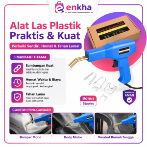 Alat Las Plastik Plastic Welding Gun 50W 220V Q028 untuk Perbaikan Plastik Mobil dan Peralatan Rumah