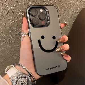 เคส Samsung Galaxy รอยยิ้มบนใบหน้ายิ้มแบบเรียบง่าย A35 A13 A55 A15 A73 A72 A23 A54 A53 A52 A52S A20S A34 A71 A33 A32 A51 A24 A22 A04E ปลอก4G 5G