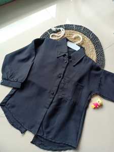 Kemeja anak bahan katun poly termurah/baju anak wanita