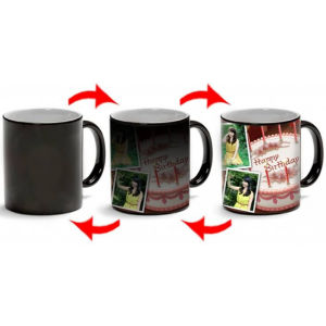 Ly cốc sứ ( IN THEO YÊU CẦU ) đổi màu huyền ảo FREE THIẾT KẾ tặng kèm hộp đựng