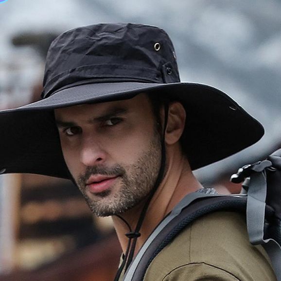Breathable Waway Cap Men's Fisherman Hat For Men Sun Hat