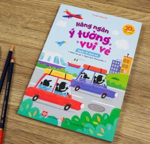 Bộ sách (có lẻ cuốn) Hàng ngàn ý tưởng vui vẻ: làm họa sĩ điệp viên đi chơi xa ngày mưa - Đinh Tị