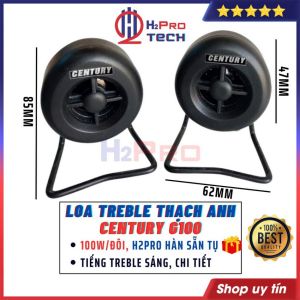 Đôi Loa Treble Thạch Anh Mini Century 100W 2 Loa Siêu Tép Rời Thạch Anh Cao Cấp Cho Dàn Mini Nghe Nhạc-H2Pro Tech