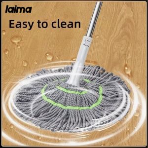 LAIMA Magic Spin Mop Tornado Mop 360 Degree Easy Spin Map Floor Cleaning Mop Easy Spin Map Mop Handle
