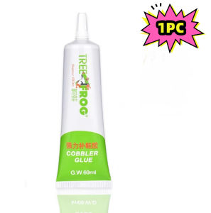 [Ready Stock+COD] Shoe Glue Tree Frog Glue Original 60ML Shoe Glue Heavy Duty Shoe Glue for Rubber Shoes Strong Waterproof Shoe Repair Glue (30s Fast Bonding + Does Not Hurt Shoes) Quickly Adhesive Shoes Repair Glue