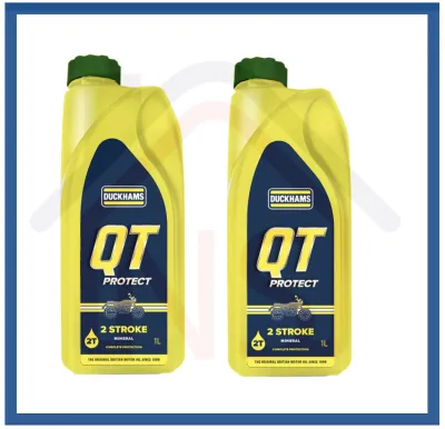 DUCKHAMS QT Protect 2 Stroke FB Motorcycle Engine Oil 2T 1L