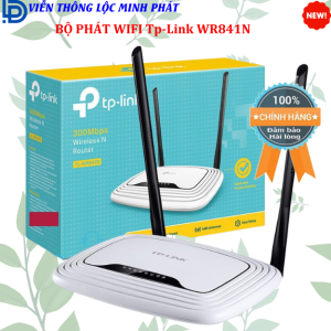 Bộ Phát Wifi Tp-Link WR841N Tốc Độ 300Mbps - Hàng Chính Hãng