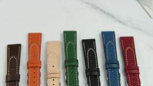 Vintage Leather Strap for Cartier Men Women Quick Release Leather Band 18mm 20mm 22mm Vegetable Tanned Design Strap