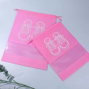 Travel shoe bag Home travel shoe Large capacity drawstring bag Dust bag drawstring shoe bag
