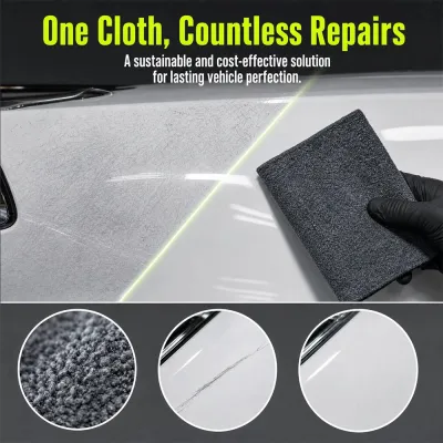 Nano Polix Car Scratch Remover Cloth 6 Packs - Auto Paint Scratch Repair Towel