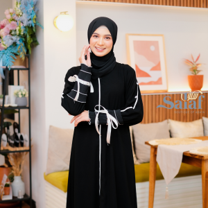 Abaya Pesta Maxi Dress Muslim