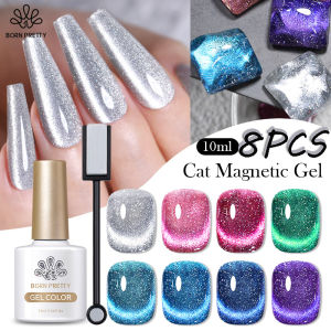 BORN PRETTY 12pcs/set 7/10ml Pink Series Gel Nail Long Lasting Nail Art Polish Nail UV Gel Complete Set Base Top Coat Gel Polish Set
