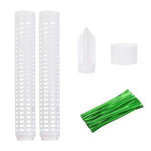 Stackable Meshing Plastic Rod Support to Grow Watering Rod for Indoor Garden Accessories
