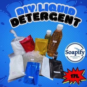 Liquid Detergent DIY (Do-it-Yourself) Kit 17 Liters Yield Premium Quality